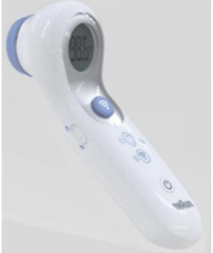 Braun Thermomètre frontal sans contact Blanc/Bleu NTF3000WE