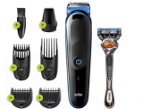 BRAUN Tondeuse 7en 1MGK5345 , 5 accessoires et rasoir ProGlide de Gillette.