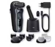 BRAUN Rasoir 6 60-N7650cc à technologie Wet & Dry et 2 accessoires