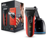 Braun Series 3 ProSkin 3090cc Rasoir Électrique Rechargeable + Station Clean & Charge