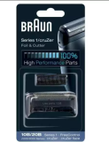 Braun Pièce De Rechange 10B/20B Noire Pour Rasoir - Compatible avec les rasoirs cruZer...