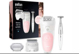 BRAUN Épilateur Silk-épil 5-820 et 4 accessoires dont le bikini styler.