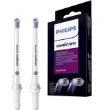 Philips Pack de 2 Canules de jet dentaire Sonicare F3 Quad Stream HX3062/00