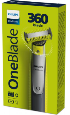 Philips Rasoir à grille OneBlade 360 pour Corps et visage QP2834/20