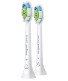 Philips Lot de 2 têtes de brosse à dents Sonicare W2 Optimal White HX6062/10