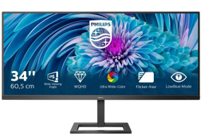 Philips Écran PC E Line 345E2AE/00 - 86,4cm/34" IPS 4ms 21:9 LS Noir