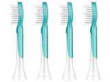 Philips Lot de 4 têtes de brosse à dents Sonicare pour enfant Bleu HX6044/33