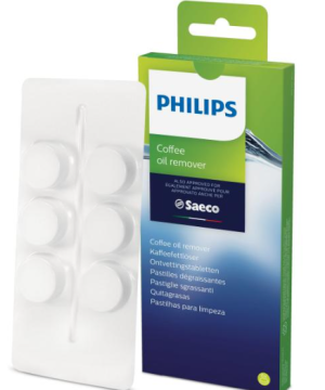 Philips Pack de 6 Pastilles dégraissantes des résidus de café CA6704/10