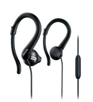 Philips ActionFit Sports Ecouteurs intra auriculaires SHQ-1255TBK/00