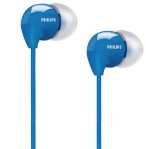 Philips Ecouteurs intra auriculaire Bass Sound SHE3590BL Bleu