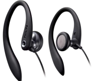 Philips Ecouteurs clip oreilles intra auriculaires filaires - Noir - SHS3300BK/10