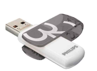 Philips Clé USB 2.0 32Go Vivid Edition gris FM32FD05B/10