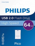 Philips Clé USB 64Go - 2.0 USB Drive Pico FM64FD85B/00