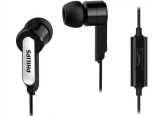 Philips Ecouteurs intra auriculaires filaires Noir SHE1405BK/10