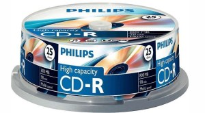 Philips CD-R 800Mo 25 pièces - Spindel Multi Speed CR8D8NB25/00