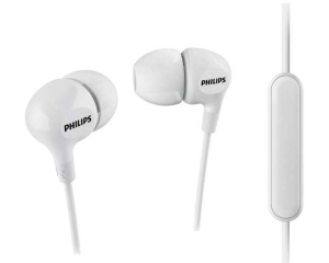 Philips Ecouteurs intra-auriculaire filaires avec microphone Blanc SHE3555WT/00