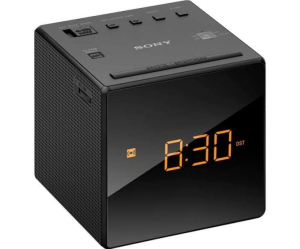 Sony Radio-Réveil Noir- ICFC1B.CED