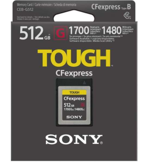 Sony Carte mémoire CFexpress Type B 512Go - CEB-G512