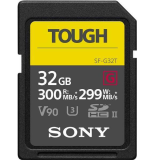 Sony Carte mémoire SDHC G Tough series 32Go UHS-II Classe 10 U3 V90 - SF32TG