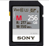 Sony Carte Mémoire SD (SDXC) M series 256GB UHS-II Class 10 U3 V60 - SFG2M