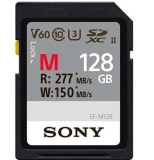 Sony Carte mémoire SDXC M series 128Go UHS-II Classe 10 U3 V60 - SFG1M