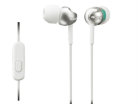 Sony Ecouteurs intra auriculaires filaires avec microphone - Blanc - MDREX110APW.CE7