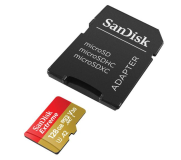 SanDisk Extreme Carte MicroSDXC 128 Go Adaptateur CL10 UHS-I U3 SDSQXAA-128G-GN6AA
