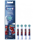 Oral-B Lot de 4 têtes de brosse à dents Spiderman EB10S-4