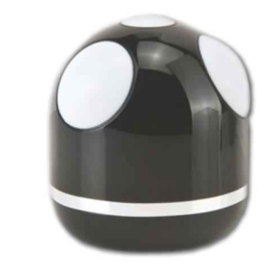 PLEASURE ORB MASSAGER, Imperméable, VIBR. &PULSATING, TPR, Noir