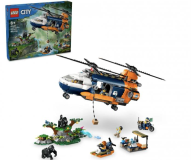 LEGO City - L’hélicoptère de l’explorateur au camp de base (60437)