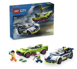 LEGO City - La course-poursuite entre la voiture de police et la super voiture (60415)