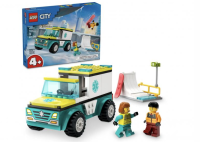 LEGO City - L’ambulance de secours et le snowboardeur (60403)