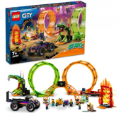 LEGO City - Stuntz L’arène de cascade avec double looping (60339)