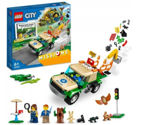 LEGO City - Missions de sauvetage des animaux sauvages (60353)