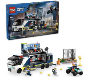 LEGO City - Le laboratoire de police scientifique mobile (60418)