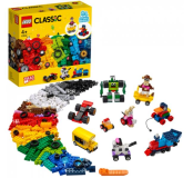 LEGO Classic - Briques et roues, 653pcs (11014)