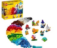 LEGO Classic - Briques transparentes créatives, 500 Pces (11013)