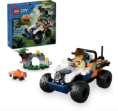 LEGO City - Le tout-terrain de la jungle et le panda roux (60424)