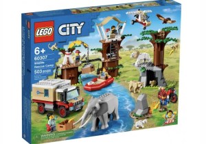 LEGO City - Le camp de sauvetage des animaux sauvages (60307)