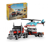 LEGO Creator 3-in-1 Le camion remorque avec hélicoptère (31146)