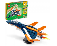 LEGO Creator - L’avion supersonique 3en1 (31126)