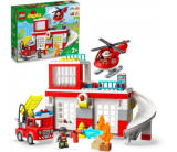 LEGO duplo - La caserne et l’hélicoptère des pompiers (10970)