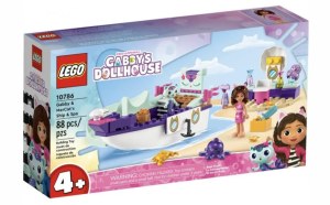 LEGO Gabby's Dollhouse - Le bateau et le spa de Gabby et Marine (10786)