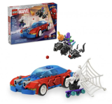 LEGO Marvel - La voiture de course de Spider-Man contre le Bouffon Vert venomisé (76279)