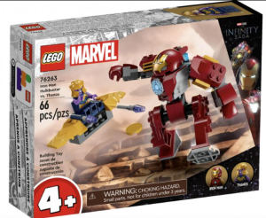 LEGO Marvel Super Heroes - La Hulkbuster d’Iron Man contre Thanos (76263)