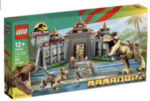 LEGO Jurassic World - Le centre des visiteurs : l’attaque du T. rex et du vélociraptor...