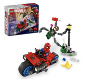 LEGO Marvel - La course-poursuite en moto : Spider-Man contre Docteur Octopus (76275)