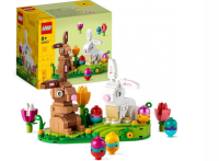 LEGO - Décor des lapins de Pâques (40523)