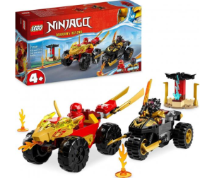 LEGO NINJAGO - Le combat en voiture et en moto de Kai et Ras (71789)