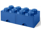 LEGO Brique de rangement 8 plots + 2 tiroir bleu (40061731)